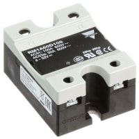 Carlo Gavazzi, Inc. Relay, SPDP, 100 A, 600, Solid-State, 1000 Megohms, Self-Lifting, Panel Mount