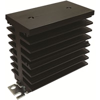 Carlo Gavazzi, Inc. Aluminum Heatsink for 1 Pole Solid State Relays, 1.85 C/W, DIN, RHS Series