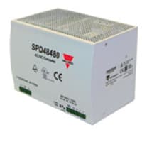 Carlo Gavazzi, Inc. Power Supply, AC-DC, 24V, 20A, 93-264V In, Enclosed, DIN Rail Mount, 480W, SPD Series