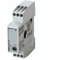 Carlo Gavazzi, Inc. Monitoring Relay, Current, Built-in CT, 2-20AAC, Open Collect Out, DIA Series