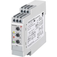 Carlo Gavazzi, Inc. Monitoring Relay, Current, TRMS AC/DC Over or Under Current, SPDT, DIB Series