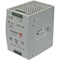 Carlo Gavazzi, Inc. Power Supply, Voltage 24 VDC, Current 1250 mA, Power 30 W, SPD30W Series