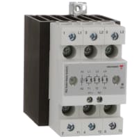 Carlo Gavazzi, Inc. Contactor, Solid State, 3 Phase, 3 x 30A, 20-275VAC Control, 42-660VAC Line