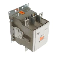 Carlo Gavazzi, Inc. IEC Contactor, 3PST, NO, 265Amps, 100-200VACDC Coil, Screw Terminal, DIN, CC Series