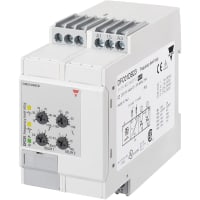 Carlo Gavazzi, Inc. Monitoring Relay, Frequency, DIN, 2x SPDT Output, 115/230VAC, DFB Series