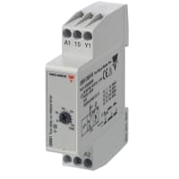 Carlo Gavazzi, Inc. Relay;E-Mech;Timing;Off Delay;SPST;Cur-Rtg 5A;Ctrl-V 240/24AC/DC;6-60 sec.