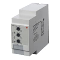 Carlo Gavazzi, Inc. Relay, Monitor, Plug In, SPDT, Supply: 24-48VAC/VDC, Measures: 0.1-10VAC/VDC