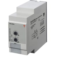 Carlo Gavazzi, Inc. Time Delay Relay, Control Voltage 24 - 240 VAC, 0.10 - 360000.00 s, PAA Series