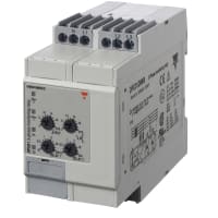 Carlo Gavazzi, Inc. Relay, E-Mech, 3-Phase Monitor, DPDT, True RMS, 600-690VAC, DIN RAIL Mount