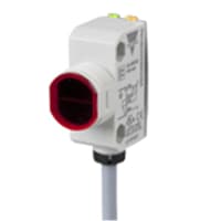 Carlo Gavazzi, Inc. Photoelectric Sensor, Thru Beam, Receiver, 100mm-20m, 10-30VDC, PNP, 2 Meter