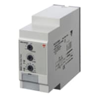 Carlo Gavazzi, Inc. Timer, Star Delta Control Relay, 24-240VAC/VDC, SPDT, 8A, DIN-Rail Mount