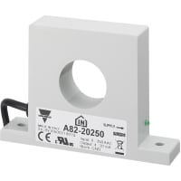 Carlo Gavazzi, Inc. Transformer, TRMS Current Metering, 0-100AAC In, 0-20mA Out, Screw, A82 Series