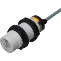 Carlo Gavazzi, Inc. Capacitive Proximity Sensor, M30 Threaded, Flush, NPN+PNP, Cable, CA30 Series