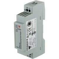 Carlo Gavazzi, Inc. Low Profile Switching Power Supply, 1-Phase, 12Vdc, 10W, Din Rail Mounting