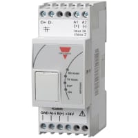 Carlo Gavazzi, Inc. Display Interface, 24 VDC, IP50, 35 W X 90 H X 58.5 D mm, SBP Series