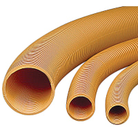 Carlon by ABB Resi-Gard orange non-metallic flexible raceway with tape. 1-1/2"