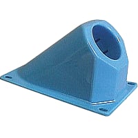 Carlon by ABB ENT 45 Deg Non-Metallic Blue Vertical Stub Down, 3/4