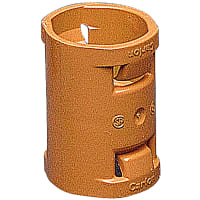 Carlon by ABB Quick Connect Coupling, 1", 1.856"L, Polycarbonate, Orange