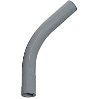 Carlon by ABB Schedule 40 Elbow, 2", Bend Radius Standard, Bend Angle 45 Degees, PVC