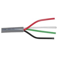 Carol Brand / General Cable Multiconductor, 4C, 18AWG, 16x30, Unshielded, Type CM, Gray Jkt