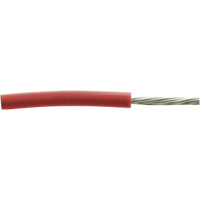 Carol Brand / General Cable Hook-Up Wire, 16 AWG, 26x30, BC, Red PVC Ins, 600V, 76512 Series