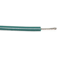 Carol Brand / General Cable Hook-Up Wire, 1C, 24 AWG, Stranded, Green, 7/32 STR, 300V