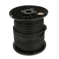 Carol Brand / General Cable Cable, 3C, 12AWG, 65x30, BC, EPDM ins, Black Rubber jkt, SJOOW