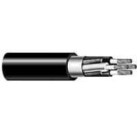 Carol Brand / General Cable Multiconductor Cable, 4C, 12AWG, 65x30, BC, EPDM ins, Black Rubber jkt, SOOW / UL / CSA