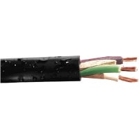 Carol Brand / General Cable Multiconductor Cable, 3C, 8AWG, 65x26, BC, EPDM ins, Black Rubber jkt, SOOW