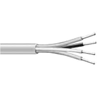 Carol Brand / General Cable Multiconductor Cable, 2C, 18AWG, Solid, BC, PVC ins, Red PVC jkt, FPLP