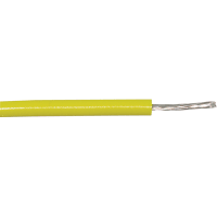 Carol Brand / General Cable Hook-Up Wire, 22 AWG, Stranded, Yellow