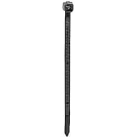 Catamount by ABB Twist Tail Cable Tie, Black Poly(Nylon 6.6), UV Resistant, 7.1"L