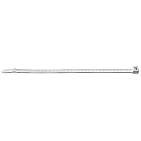 Catamount by ABB Twist Tail Cable Tie, Natural Polyamide (Nylon 6.6), 14.1"L, 30lbs