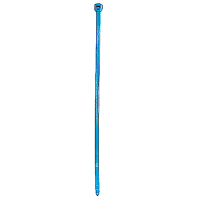 Catamount by ABB Miniature Cable Tie, Blue Polyamide (Nylon 6.6), 3.94"L, 18lbs