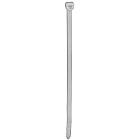 Catamount by ABB Cable Tie, Natural Polyamide (Nylon 6.6), 7.34"L, 50lbs