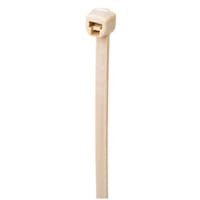 Catamount by ABB Antimicrobial Treated Cable Tie, 4.1"L, 18lb Tensile Strength, Ivory Polyamide