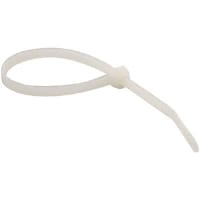 Catamount by ABB Cable Tie, Natural Polyamide (Nylon 6.6), 5.57"L, Tensile Strength 40lbs