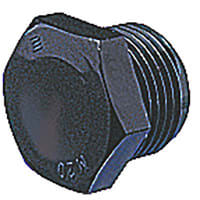 Adaptaflex by ABB General Purpose Stopping Plug, M16 Thread, Polyamide 6.6, IP66, Black