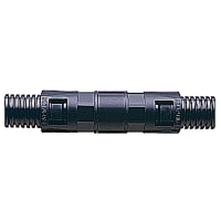 Adaptaflex by ABB Straight PA66 Body Swivel Coupler, 21mm, Poly(Nylon) 66 and Aluminum, Black