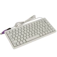 Cherry Americas Keyboard, Ultraslim, 83 Key, USB or PS/2 Combo Interface, US, MX Gold Keyswitch, Gray