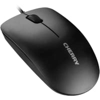 Cherry Americas Mouse, Corded, 3 Button, MC 1000, USB, 1200 DPI Optical Sensor, Black, JM Series