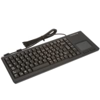 Cherry Americas Keyboard, Compact, 88Key, W/Touchpad and 2 Keys, USB, English/UK, MXGold Keyswitch, Blk