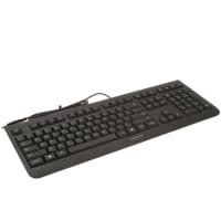 Cherry Americas Keyboard, 104 Key + 4 Hot-Keys, Blue LED Status, Wear Resistant Keys, USB, Black