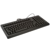 Cherry Americas Keyboard, Compact, 104 Key, USB or PS2 Combo Interface, MX Gold Keyswitch, Black