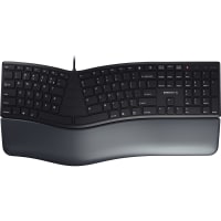 Cherry Americas Keyboard, Wired, Ergonomic, US Layout, 108+3 Key, Black, KC 4500 ERGO Series