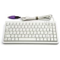 Cherry Americas Keyboard, Ultraslim, 83 Key, USB or PS/2 Combo Interface, UK, MX Gold Keyswitch, Gray