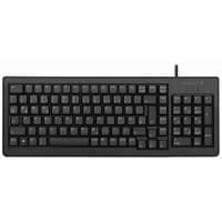 Cherry Americas Keyboard, Compact, 104 Key, USB/PS2 Combo Interface, German, MX Gold Keyswitch, Black