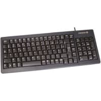 Cherry Americas Keyboard, Compact, 104 Key, USB/PS2 Combo Interface, France, MX Gold Keyswitch, Black