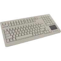 Cherry Americas Keyboard, Compact, PS/2, LightGrey, 104Key, Touchpad