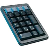 Cherry Americas Keypad, Programmable, USB, Blk, 21Key, 3.3to5.0VDC, 50mA, ML, 90mm, 132mm, 3.5mm